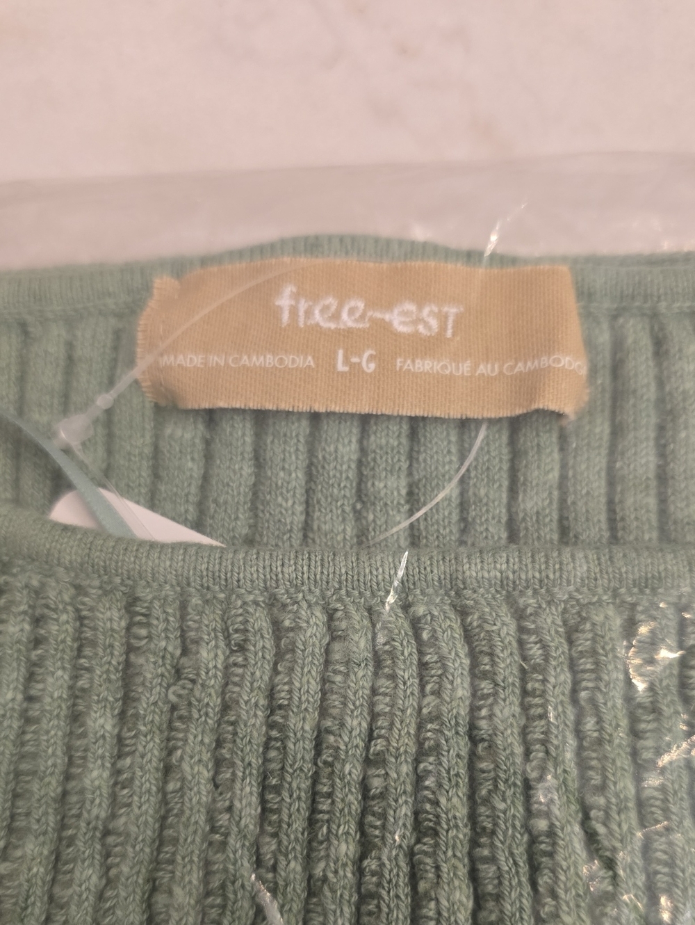 NWT Free People Lizzie Sweater Top Size Large - Picture 6 of 7